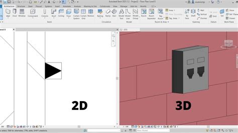 electrical junction box revit family|data outlet Revit family.